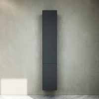 Товар: Шкаф пенал AM.PM Gem 30 R M90CHR0306GM подвесной Графит матовый - фото 3 Шкаф пенал AM.PM Gem 30 R M90CHR0306GM подвесной Графит матовый — фото 3, Пеналы для ванной комнаты