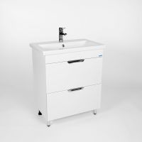 Тумба под раковину VIANT Лима 70 VLIM70CO-T2Y Белая — фото 2, Тумбы под раковину