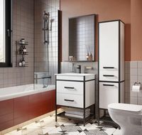 Унитаз Jacob Delafon Struktura EDF102-00 подвесной без сиденья — фото 7, Подвесные унитазы