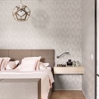 Обои LOYMINA Hygge 2 Hg11 002 Флизелин (1*10,05) Бежевый, Геометрия/Ромб — фото 2, Обои для стен