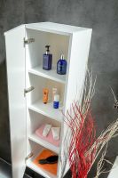 Шкаф пенал Boheme Armadi Art Capolda 35 849-120-W подвесной Белый — фото 4, Мебель для ванной