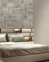 Обои Solo Voyage 168415-08 Винил на флизелине (1,06*10) Бежевый, Однотонные — фото 2, Обои для стен