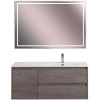 Тумба под раковину BelBagno Kraft 120 R KRAFT-1200-2C-1A-SO-CG-R подвесная Cemento Grigio — фото 9, Тумбы под раковину