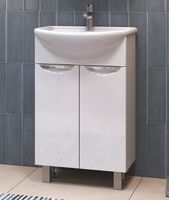 Тумба под раковину Vigo Callao 50 tn.CAL.UYU.50.2D Белая — фото 2, Тумбы под раковину