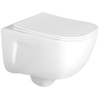 Унитаз Aquatek Дива AQ2012-00 подвесной с сиденьем Микролифт — фото 1, Подвесные унитазы