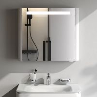 Зеркальный шкаф AM.PM Sensation 80 M30MCR0801WG Белый глянцевый — фото 1, Зеркальные шкафы в ванную