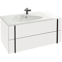 Тумба под раковину Jacob Delafon Nouvelle Vague 100 EB3031-G1C подвесная Белая глянцевая — фото 1, Тумбы под раковину