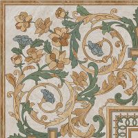 Декор Kerama Marazzi Эвора угол глянцевый HGD\A516\SG6062RL 60х60 см — фото 1, Керамическая плитка