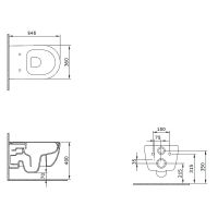 Товар: Унитаз Allen Brau Priority 4.31001.20 подвесной без сиденья - фото 62 Унитаз Allen Brau Priority 4.31001.20 подвесной без сиденья — фото 62, Подвесные унитазы