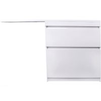 Тумба под раковину Style Line Даллас 150 СС-00002303 Белый глянец — фото 1, Мебель для ванной