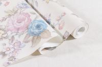 Обои Артекс New Look 5 10686-02 Винил на флизелине (1,06*10,05) Розовый/Голубой, Птицы/Цветы — фото 2, Обои для стен