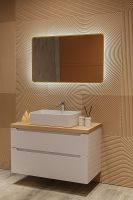 Зеркало Silver Mirrors Incanto 60 LED-00002558 с подсветкой Золото с бесконтактным выключателем и диммером — фото 11, Зеркала в ванную комнату