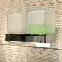 Товар: Дозатор для жидкого мыла Emco Loft 0531 001 01 со стаканом для зубных щеток Хром - фото 2 Дозатор для жидкого мыла Emco Loft 0531 001 01 со стаканом для зубных щеток Хром — фото 2, Дозаторы