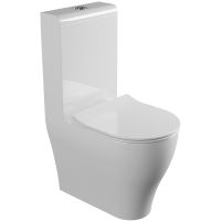 Унитаз компакт Flaminia App AP116G Белый без бачка и сиденья — фото 1, Унитазы