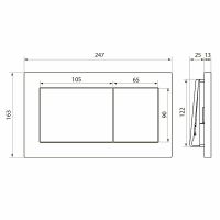 Товар: Комплект унитаза с инсталляцией Point Афина PN48058BM с сиденьем Микролифт и Черной матовой клавишей смыва - фото 19 Комплект унитаза с инсталляцией Point Афина PN48058BM с сиденьем Микролифт и Черной матовой клавишей смыва — фото 19, Унитазы