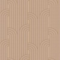 Обои Zambaiti Parati Vision 76042 Винил на флизелине (0,70*10,05) Бежевый/Бронзовый, Геометрия — фото 1, Обои для стен