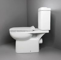 Унитаз компакт Creo Ceramique Tours TO1003N+TO1002RS с бачком и сиденьем Микролифт — фото 6, Унитазы