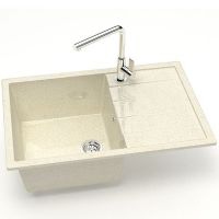 Товар: Кухонная мойка Bergg Z161 B161Q002 Бежевая - фото 2 Кухонная мойка Bergg Z161 B161Q002 Бежевая — фото 2, Кухонные мойки