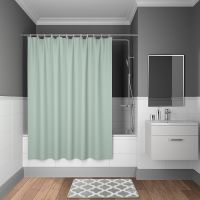 Товар: Штора для ванны Iddis Basic 180х200 B71P218i11 Зеленая - фото 2 Штора для ванны Iddis Basic 180х200 B71P218i11 Зеленая — фото 2, Шторы для ванной