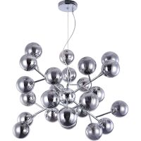 Подвесной светильник Maytoni Modern Dallas MOD545PL-24CH Дымчатый Хром — фото 1, Подвесные светильники