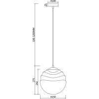 Товар: Подвесной светильник Maytoni Pendant Vinare P074PL-01N Дымчатый Никель - фото 4 Подвесной светильник Maytoni Pendant Vinare P074PL-01N Дымчатый Никель — фото 4, Подвесные светильники
