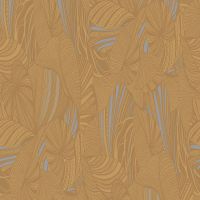 Обои LOYMINA Amazonia Ins5 004 Флизелин (1*10,05) Бронзовый, Листья — фото 1, Обои для стен