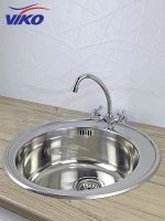 Смеситель для кухни Viko V-1113 Хром — фото 3, Смесители для кухни