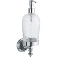 Дозатор для жидкого мыла Boheme Vogue Nero 10197 Хром — фото 1, Дозаторы