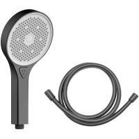 Ручной душ Vincea VSHN-42HGM Вороненая сталь — фото 1, Лейки для душа