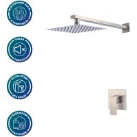 Товар: Душевая система Ростовская Мануфактура Сантехники SUS129-2 Нержавеющая сталь - фото 2 Душевая система Ростовская Мануфактура Сантехники SUS129-2 Нержавеющая сталь — фото 2, Душевое оборудование. Душевая программа