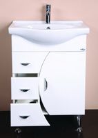 Товар: Тумба под раковину Onika Луна 60 Белая - фото 2 Тумба под раковину Onika Луна 60 Белая — фото 2, Тумбы под раковину