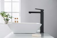 Смеситель для раковины Timo Briana 7111/03F Черный — фото 4, Смесители для раковины