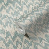 Обои Livingwalls Michalsky 3 36501-1 Винил на флизелине (0,53*10,05) Бирюзовый/Бежевый, Абстракция — фото 3, Обои для стен