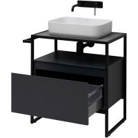 Товар: Тумба под раковину Allen Brau Priority 70 1.31001.AM Антрацит матовый - фото 12 Тумба под раковину Allen Brau Priority 70 1.31001.AM Антрацит матовый — фото 12, Тумбы под раковину