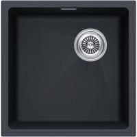 Кухонная мойка Paulmark Lumi 45 UNI-Skew LU45SK-AN Антрацит — фото 1, Кухонные мойки