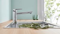 Товар: Смеситель для кухни Grohe BauCurve 31715000 Хром - фото 3 Смеситель для кухни Grohe BauCurve 31715000 Хром — фото 3, Смесители для кухни