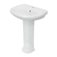 Товар: Раковина Sanita Виктория 60 WB.PD/Victoria/60-C/WHT.G/S1 Белая - фото 5 Раковина Sanita Виктория 60 WB.PD/Victoria/60-C/WHT.G/S1 Белая — фото 5, Раковины