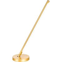 Настольная лампа Crystal Lux Largo LG9W Gold Белый Золото — фото 1, Настольные лампы