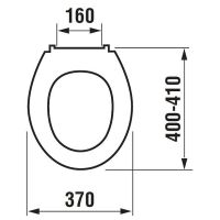 Сиденье для унитаза Jika Lyra 8.9251.5.300.000.1 Белое — фото 4, Сиденья для унитаза