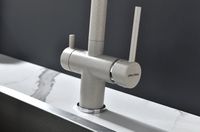 Смеситель для кухни Paulmark Serpentine Se213222-BE Бежевый — фото 19, Смесители