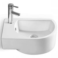 Раковина SantiLine 41 SL-2015R Белая — фото 1, Мини-раковины