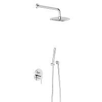 Душевая система Damixa Scandinavian Pure 936520000 Хром — фото 1, Встраиваемые душевые комплекты