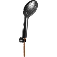 Душевой гарнитур Rav Slezak SK0053-1CMATZ Черный матовый Золото — фото 1, Душевые гарнитуры