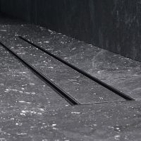 Душевой лоток AM.PM PrimeFlow 70 W02SC-U11-070-04BM с Черной матовой решеткой / под плитку Tile — фото 14, Душевые лотки