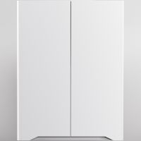 Подвесной шкаф Style Line Марелла 60 Люкс Plus Белый матовый антискрейтч арт-СС-00002424 — фото 4, Шкафы для ванной