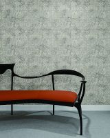 Обои Wiganford by Solo Teodoro WG5033 Винил на флизелине (1,06*10,05) Серый/Бежевый, Орнамент — фото 2, Обои для стен