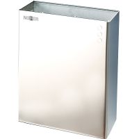 Ведро для мусора Nofer 14077.B Глянцевая нержавеющая сталь — фото 1, Мусорные ведра