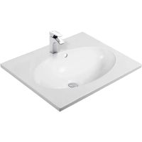 Раковина Эстет Вегас 60 ФР-00000777 Белая — фото 1, Раковины встраиваемые сверху