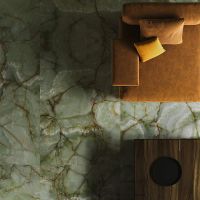 Керамогранит Artcer 1XL Onyx Green Poli 930 120x180 см — фото 6, Керамогранит