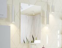 Зеркало Эстет Elin 50 ФР-00003352 прямоугольное — фото 2, Зеркала в ванную комнату